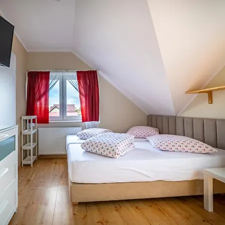 Ferienwohnung Pod Szczesliwa Siodemka Kuźnica Exterior foto